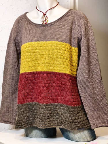 Handgestrickter pullover - handgestrickter,