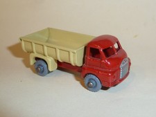 MATCHBOX LESNEY BEDFORD 7 TON TIPPER No. 40A, unbespielt, graue Plastik-Räder