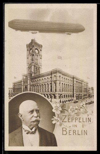 Berlin zeppelin über dem - zeppelin,
