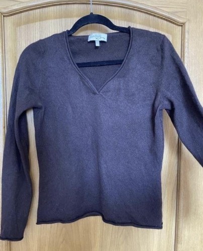 Women peter hahn sweater brown - hahn,