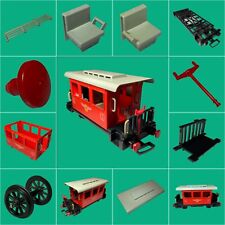 Playmobil Eisenbahn Personenwagen 4017 4117 Ersatzteile f. Waggon Auswählen #P21