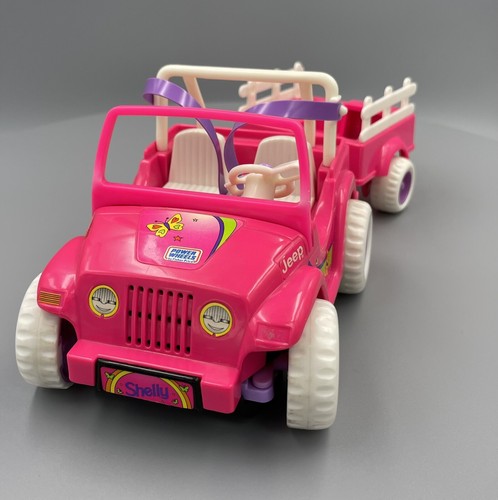 Vintage barbie jeep auto mit - vintage,