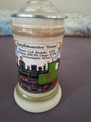 Bierkrug dampflokomotive - bierkrug,