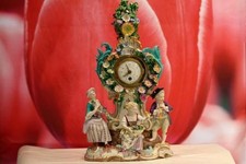 Meissen prunk uhr - meissen,