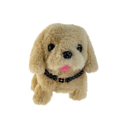 Plüschhund kuscheltier beige - plüschhund,