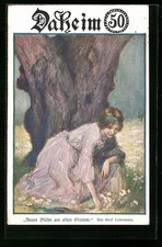 Künstler-AK Ernst Liebermann: Neues Blühn am alten Stamm, Jubiläumsjahrgang der 