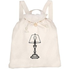 Canvas Rucksack / Backpack "Antike Lampe" (RK00035596)