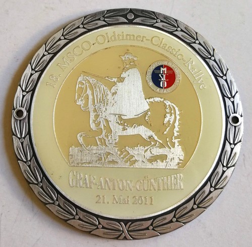 Plakette msco oldtimer - msco,