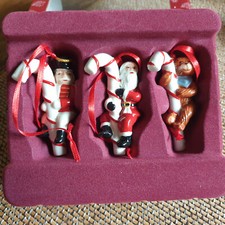 V&B NOSTALGIC ORNAMENTS   ZUCKERSTANGE  3er-Set Christbaumschmuck  VILLEROY&BOCH