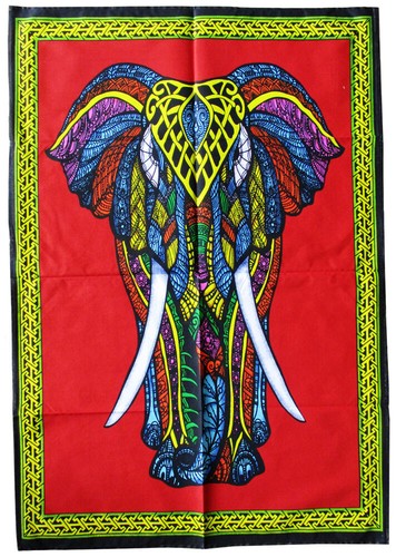 Elefant dekotuch 110x75 - elefant, cm