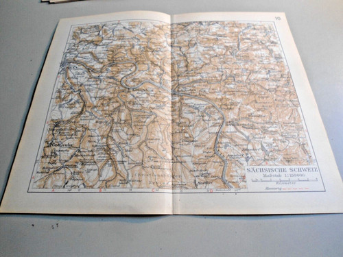 Alte landkarte 1929 - alte,
