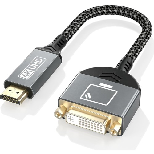 Dvi hdmi adapter kabel - zu,