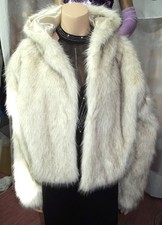 Damen Herren Plüsch Faux Pelz