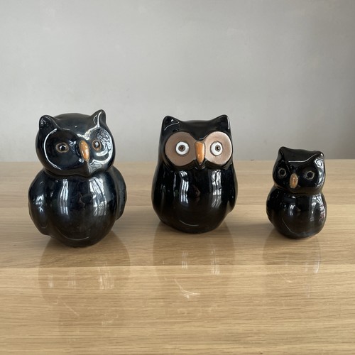 Ton eulen deko - ton, figuren