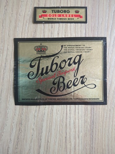 Bieretikett tuborg denmark - tuborg,