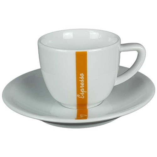 Espressotasse mit untertasse - espressotasse,