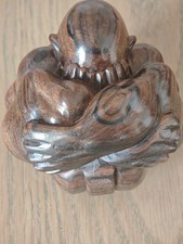 Handgeschnitzte Holzfigur