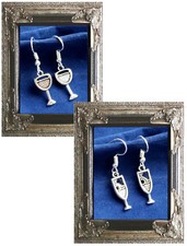 OHRRINGE HÄNGER SEKT WEIN