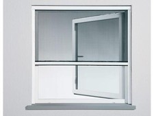 Insektenschutzrollo Fliegengitter Insektenschutz Fenster Kunststoff - B-Ware