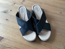 Clarks Damen Sandalen schwarz