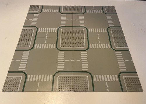Lego straßenplatte - 4x,