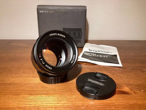 Voigtländer nokton 58mm 4 - voigtländer,