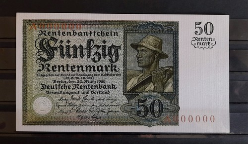 Rentenmark 1925 - 50,