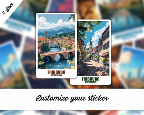 Freiburg aufkleber schweiz - freiburg,