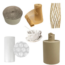 Schrenzpapier, Wabenpapier, Geschredderte Wellpappe Füllmaterial Verpackungsmate