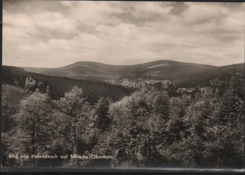 Schierke blick vom - schierke, (harz)