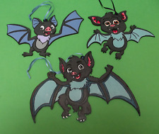 Deko - Aufhänger * Lustige Fledermäuse * verschiedene Motive, Holz, handbemalt