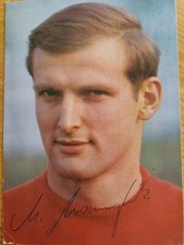 Manfred Manglitz 1966 Orig. handsigniert   ARAL Bergmann DFB WM England    