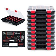 10x Sortimentskasten Sortierbox Set Sortierkasten Lagerbox Kleinteilemagazin