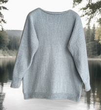 von Hand gestrickter weicher