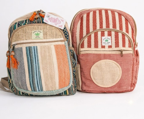 2er set hanf rucksack - -, +