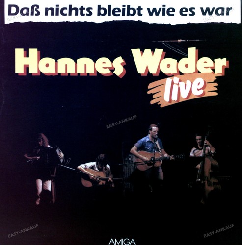 Hannes wader daß nichts - -,