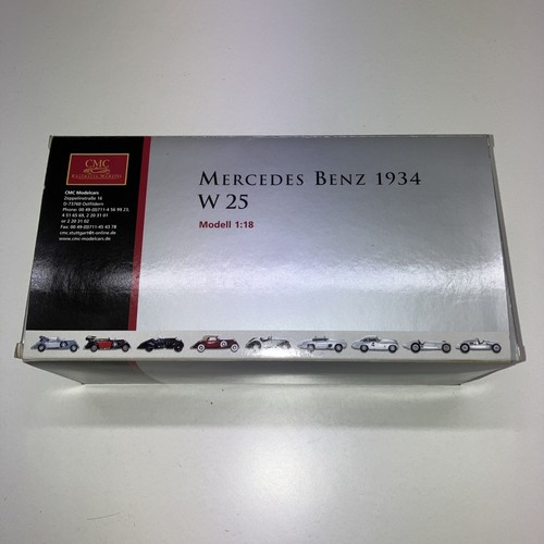 Cmc mercedes benz 1934 - 1934, w25