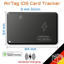 Ultra Slim AirTag Tracker Card
