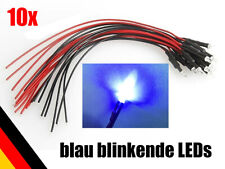 10 Stück LED 3mm Blau klar