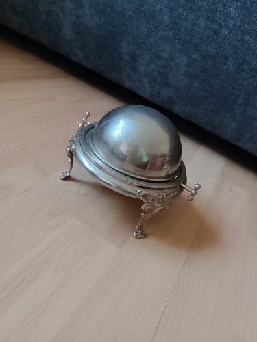 Versilberte zuckerdose - versilberte,