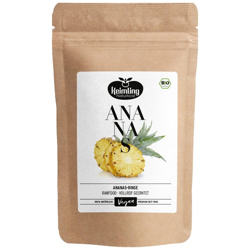 Keimling bio ananas ringe 400 - keimling,