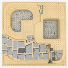 Lego Classic 3D Platte beige