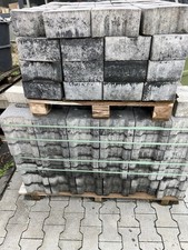 Pflastersteine, Verbundsteine, H-Form, 10 cm, anthrazit, ca. 9qm