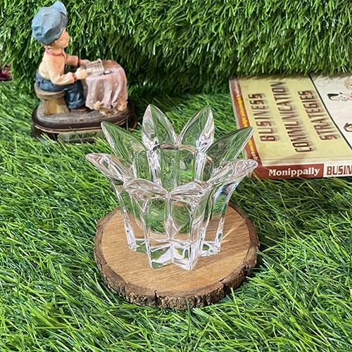 Vintage kristall kerzenhalter - vintage,