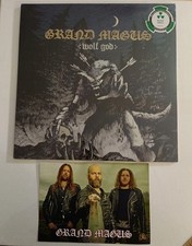 Grand Magus – Wolf God  12" Vinyl LP SIGNED + AUTOGRAMMKARTE Wacken Hellfest New