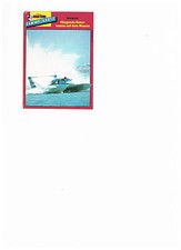  Sammelkarten Micky Mouse Rennboote USA,330km/h,12 Zylinder,33000 ccm Hubraum