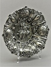 Obstschale Silber 800er Schale