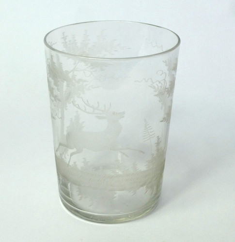 Glas böhmen 1900 jagd - böhmen,