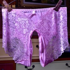 Sexy Damen Crotchles Hosen