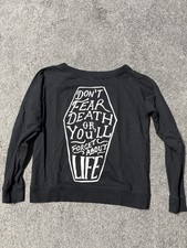 Skinnifit Women Pullover Gr S Sarg Gothic schwarz